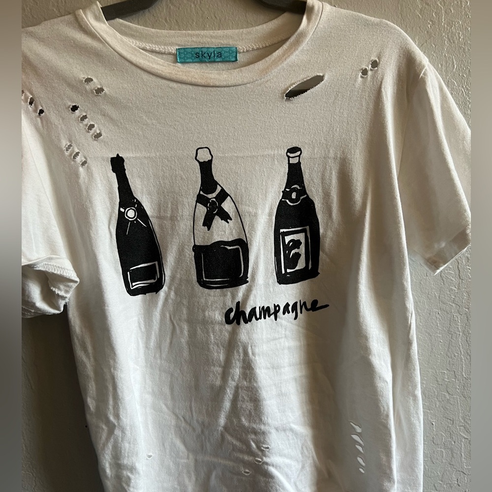 Champagne tshirt